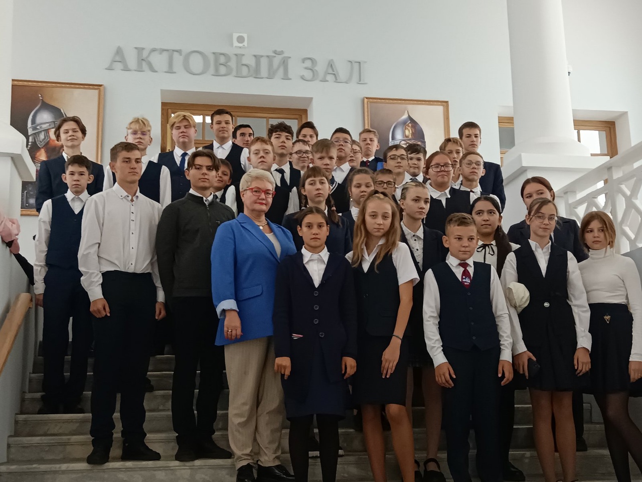 Концерт в Суворовском училище.