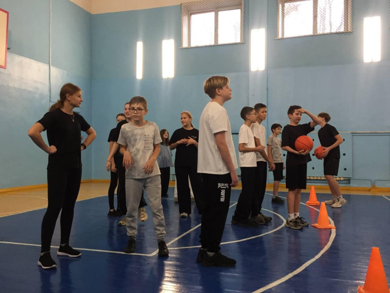 Спортивные состязания среди 7 классов.