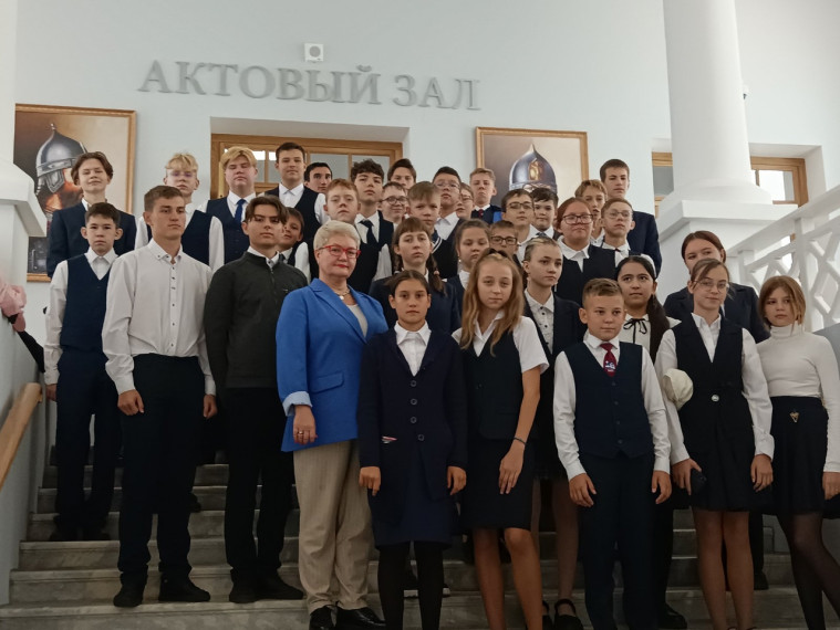 Концерт в Суворовском училище.